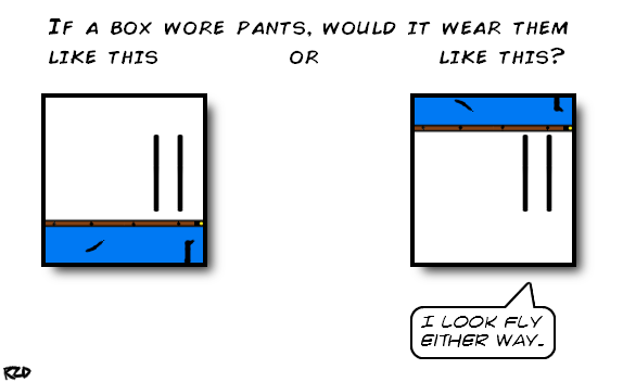 Box Wore Pants